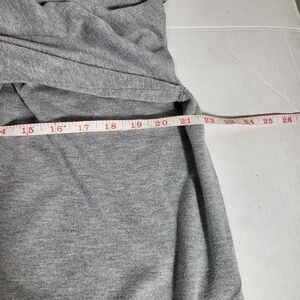 Philosophy Sweater XXL Cardigan Gray Long Sleeve Button Front